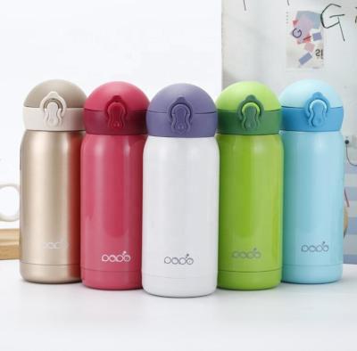 China PORTABLE Bpa Free Press Stainless Steel Water Bottle Double Walled Thermos Kids Custom Logo Flask for sale