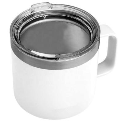 China 2021 14oz Double Wall Stainless Steel Tumbler Coffee Beer Mug Travel Mug Sustainable Office Mug for sale