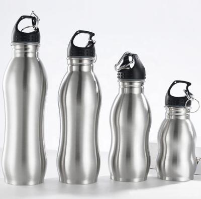 China Portable Stainless Steel 500Ml Viable Single Wall Flask Water Bottle Promotional Thermos for sale