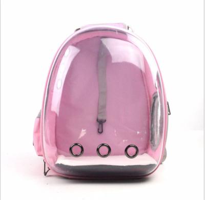 China Viable Wholesale Comfort Capsule Transparent Pet Backpack Carrier Cage For Small Animals for sale