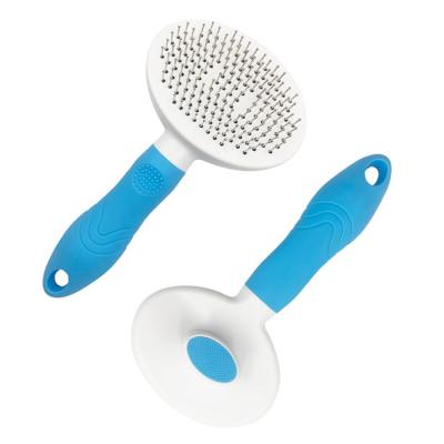 China Dog and Cat Brush Pet Grooming Tool Practical Needle Comb Pet Viable Groomer Brush for sale