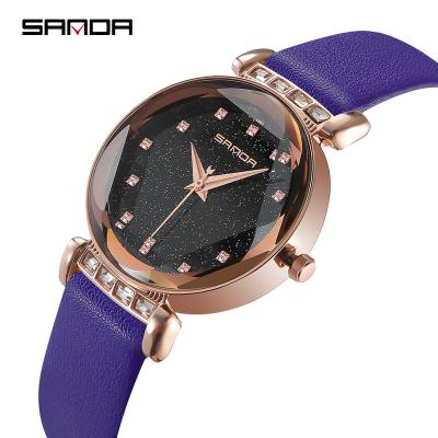 China SANDA Fashion Trend Star Watch Alarm for Ladies and Student Waterproof Watch Korean Women's Quartz Watch for sale