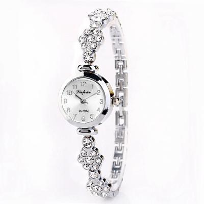 China Simple Silver Chronograph Women Watches Brand Elegant Female Roman Dial Small Strap Clock Fashion Retro Ladies Wristwatches Gift for sale