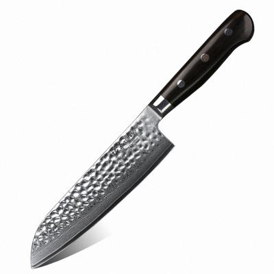 China Premier Viable 7 Inch Santoku Damascus Knife TURWHO Santoku Knife Set Shenzhen Port for sale