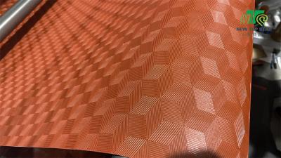 China De Bevloeringsonderstroom van de wafel Oranje Vinylplank 1.5mm EVA Pattern Customized Te koop