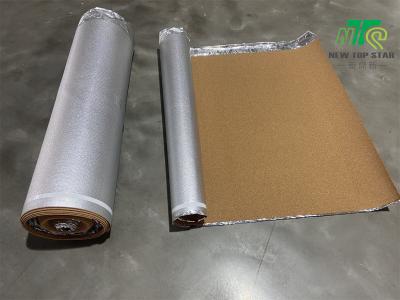 Cina Lunghezza naturale dei pavimenti 20m di 2mm Cork Roll Underlayment For Hardwood in vendita