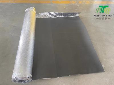 Chine Plancher acoustique de 3mm été à la base, vapeur argentée 3 dans 1 Underlayment parquetant à vendre