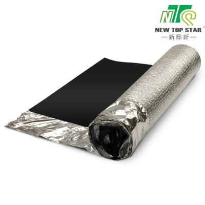 China 3 en 1 barrera superior del vapor del Underlayment que suela 110kg/m3 sida la base para la lamina en venta