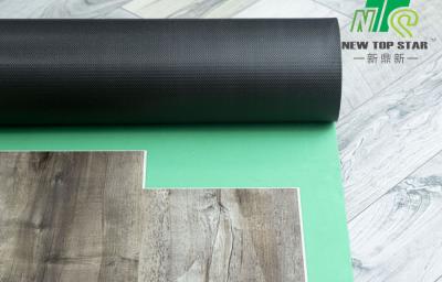 China O revestimento da prancha do vinil do PVC de WPC foi a base de 1.5mm EVA Black Rubber Underlay Soundproof à venda