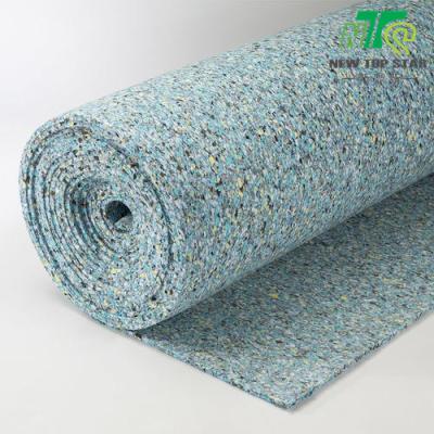 China 90kg/m3 Cross Linked Polyethylene Foam Roll 10mm PU Foam Underlay With No Woven Film for sale