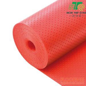 China Alto densidade de EVA Foam Underlayment Lozenge Pattern do assoalho de flutuação com o filme gravado vermelho à venda