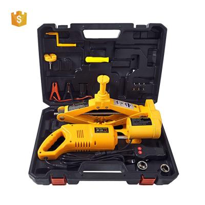 China Car Jack Electric With Wrench 5 Ton Electric Jack For Car Jack Auto Hydraulic Car Elevator New Arrival 12v Auto Repair Tools for sale