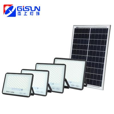 China 50w 100w 200w 300w aluminum billboard high brightness smd outdoor parking lot led solar flood light for sale