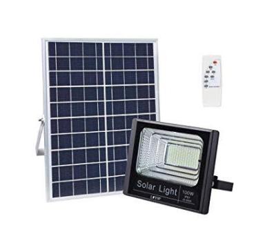 China ROAD factory solar flat price 10w 20w 30w 60w 100w 200w solar led flood light with remote control for sale