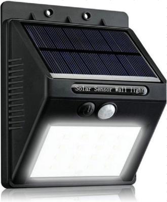 China ABS With Anti-UV Factory Price 2w Wall Mounted Solar Collector Led Wall Pack Light for sale