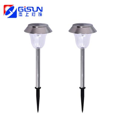 China Way. Landscape Fashion Landscape Lawn Bollard Stainless Steel Garden 1w Outdoor Solar Led Lawn Light for sale