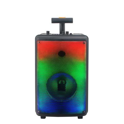 China PORTABLE Party Speaker Outdoor Fitness Sports Party Portable Live Box Speaker Karaoke Party Speakers With Lighting Colorful Light for sale