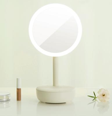 China Lighted Factory-sold makeup mirror vanity mirror with light wireless speaker is flexible for sale