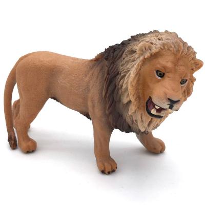 China 7-14 years old HEBEIER wholesale high quality custom simulation lion model animal toys for children for sale