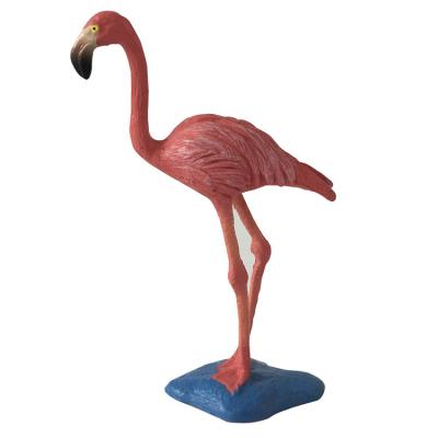 China 7-14 Years HEBEIER Amazone Flamingo Animal Bird Customizable Hot Selling Model Toys For Children for sale