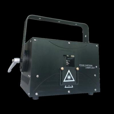 China Powerful Mini Stage Disco Light 3W RGB Animation Laser DMX ILDA Housing Light for sale