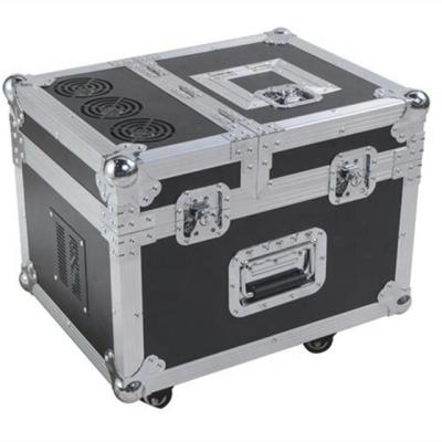 China 600w haze machine new double hazer 600w machine fog smoke machine DMX512 with 1.7L flight case for sale