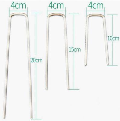 China High Quality Flat Type U Nails / Barrier Staples / U Shaped Nail for sale