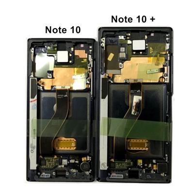 China QC: 100% Tested Original LCD For Samsung Note 10-N970 LCD Display Touch Screen With Frame For Samsung Note 10-N970 Note 10 Plus - N975 for sale