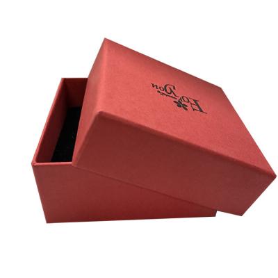 China Storage Jiacui Jewelry Box Red Color Jewelry Storage Boxes Custom Logo Packing Boxes for sale