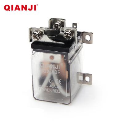 China QIANJI High Power JQX-50F 40A Relay Power Sealed Popular Relays For Sale for sale