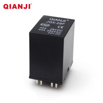 China QIANJI Factory Direct Selling High Power Sealed Micro Electrical Relays 12V 24V 220V JQX-29F for sale