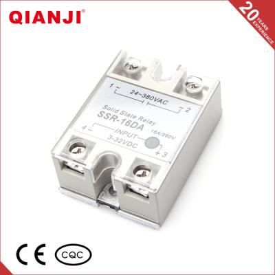 China QIANJI Alibaba China Supplier Sealed Low Price 16A/250VAC 3 Phase Solid State Relay for sale