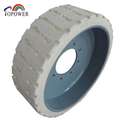 China Geniuses Z30-20N Marking Non 8 Hole Rumble Elevator Wheel 22x7x17 3/4 for Geniuses Z30, Z34, JLG400AJ Front Wheel for sale