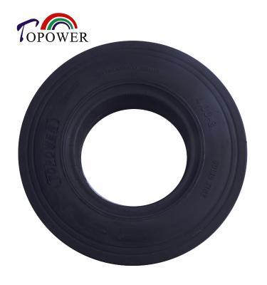 China Natural Rubber Hijack A Plane 108877 With Brake 4.00-8/3.75 With Rim for sale