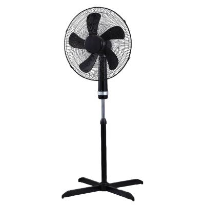 China 18 Inch Large Size Commercial High Quality National Plastic Home Electric Fan 5 Speed ​​Balde 3 Maker Stand Fan for sale