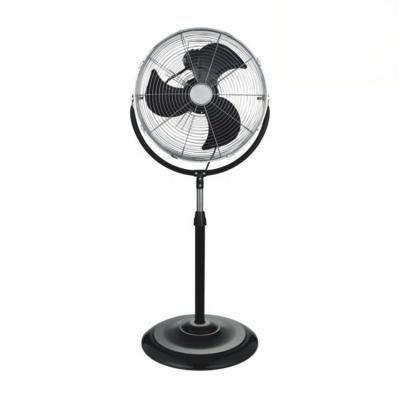 China Hotel New Design Metal Pure Copper Rotating Type Round Electric Powerful 170w High Power Large 18 Inch Stand Fan for sale