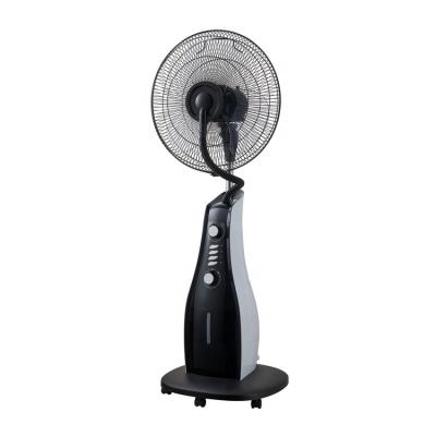 China Hong Kong Lower Noise and Resistance Mist Air Cooling Proof Water Electric Fan with Water Spray for Kitchen Price in Pakistan for sale