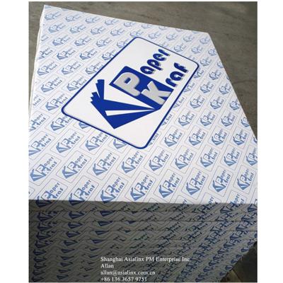 China High Adaptability Carbonless Paper 55gsm 80gsm Printing Sheets And Rolls Blue Image Black Image for sale