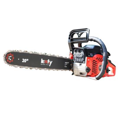 China Factory Price Direct 2-Stroke 20in 2 Stroke Petrol Chainsaw 58cc Cordless Petrol Chainsaw for sale