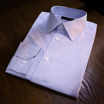 China High Quality Made Custom Anti-Wrinkle MTM Shirt Tailor For Man Bespoke Cotton Dress Shirt Slim Fit Long Sleeve Plus Size Mens Shirts for sale