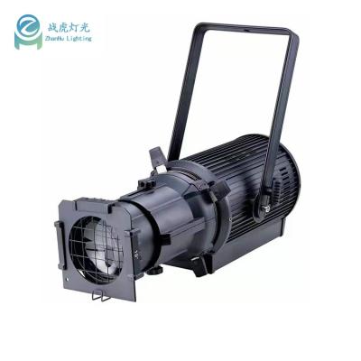 China Big power 19 exposure 26 36 50 degree 300w rgbw 4in1 image stage lighting with strobe leko profile spot lighting demonstration for sale