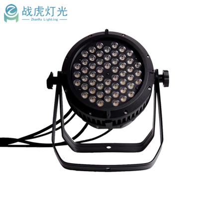 China Wedding High Quality 6in1 Par Light Waterproof Par 54 Light Led Waterproof Par Flat Stage Light For Outdoor Activity for sale