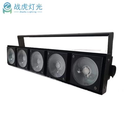 China wedding 5 eye stage lights matrix with dmx512 big power 5*30w led cob par light light for dj disco bar wedding for sale