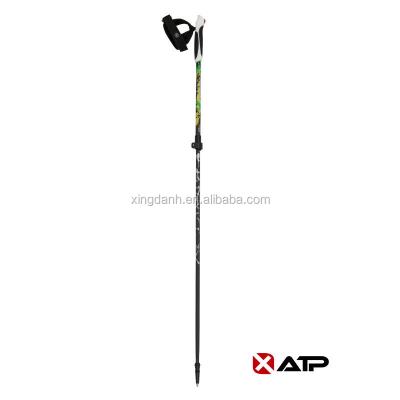 China Lightweight carbon nordic walking pole made of 2 sections of TPR for sale