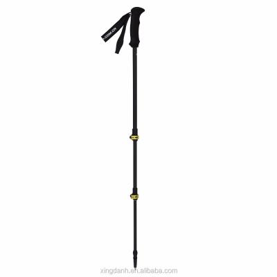 China Flip Lock Carbon Trekking Pole section of EVA 3 for sale