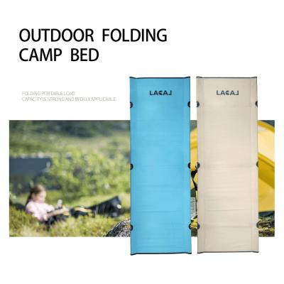 China Aluminum Alloy Aluminum Alloy Outdoor Camping Cot Folding Military Camping Bed with Carry Bag for sale