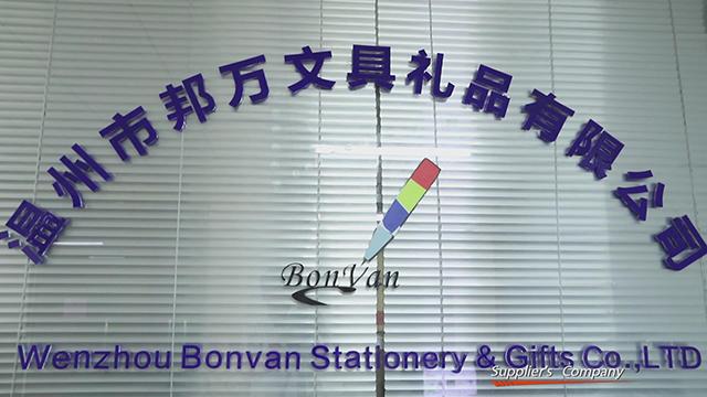 Verified China supplier - Wenzhou Bonvan Stationery& Gifts Co., Ltd.