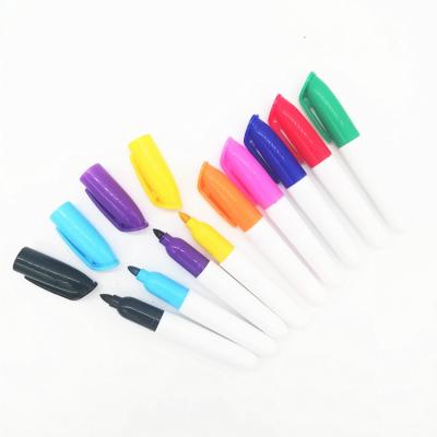 China Office Wholesale 12 Color Whiteboard Marker Paint Erasable Whiteboard Marker With Custom Logo for sale