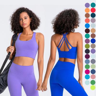 China Bare-Feel Breathable Yoga Set Yoga Leggings Set Women Fitness Suit For Yoga Clothes Workout High Waist Gym Legging Set Gym Sports Clothing for sale