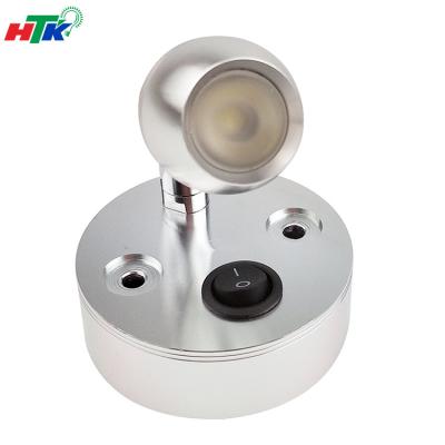 China New Arrival 1w 12v 100LM hotel bedroom boat lights/wall light/caravan led rv camper lights for sale